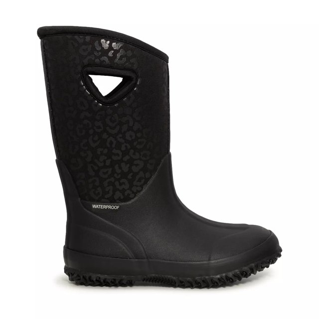Elements Youth Girls Leopard Print Waterproof Winter Boot