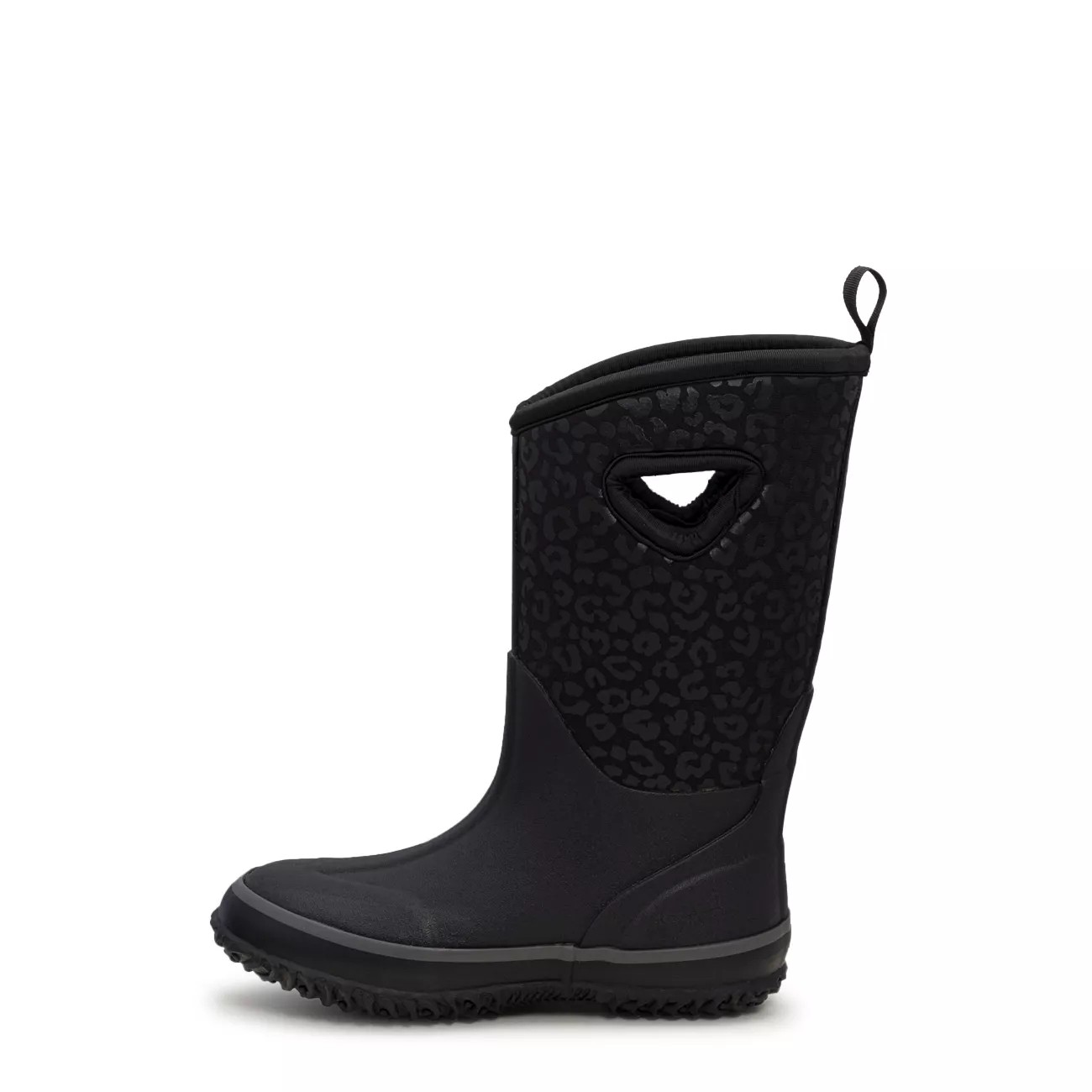 Youth Girls' Waterproof Leopard Print Winter Boot