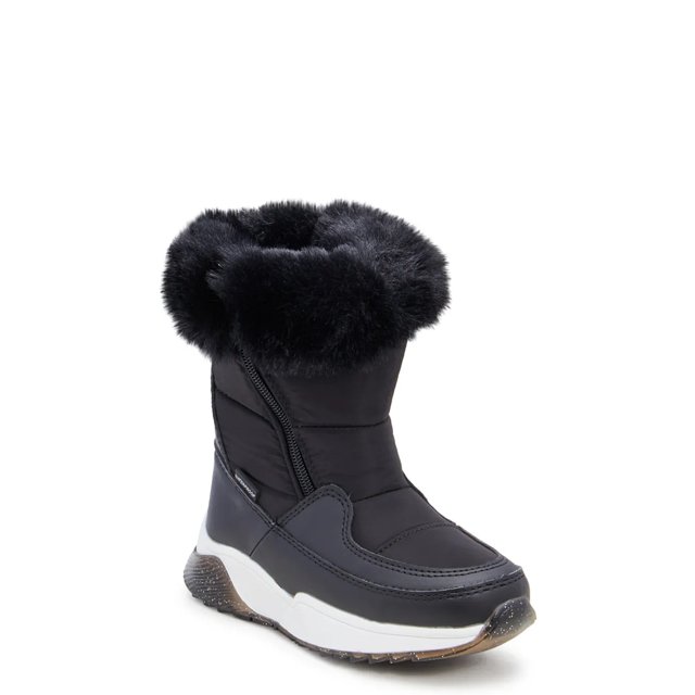 Girls black waterproof boots 2025