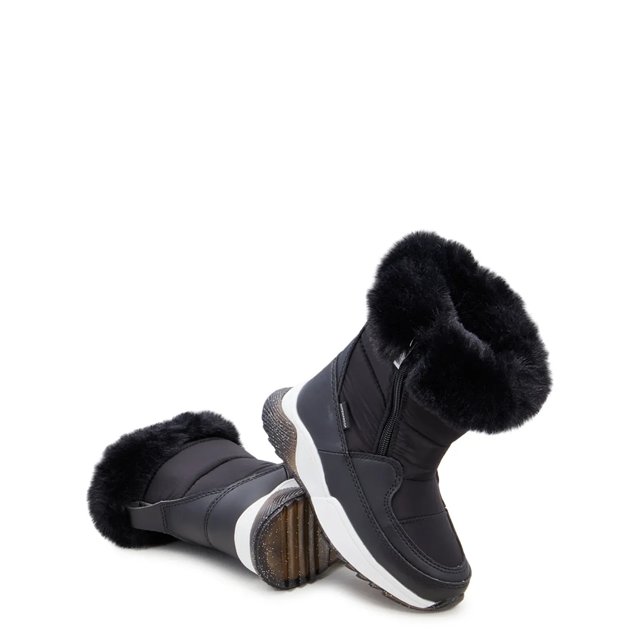 Elements Youth Girls Waterproof Zip Winter Boot