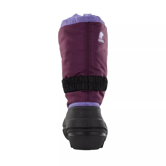 Sorel Purple Dahlia Paisley Purple Youth Flurry Boots