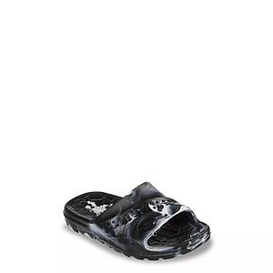 Skechers Solid Black Flip Flops Size 9 - 50% off