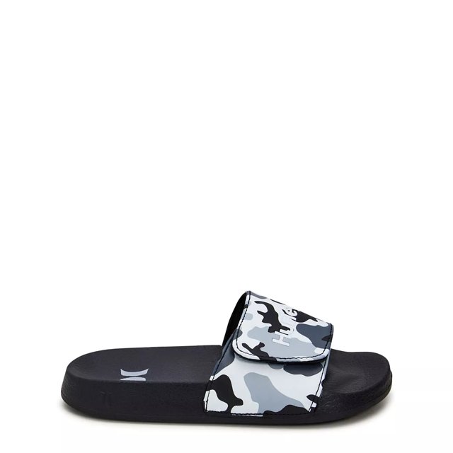 Hurley Youth Boys' Naia Adjustable Slide Sandal The Shoe Company