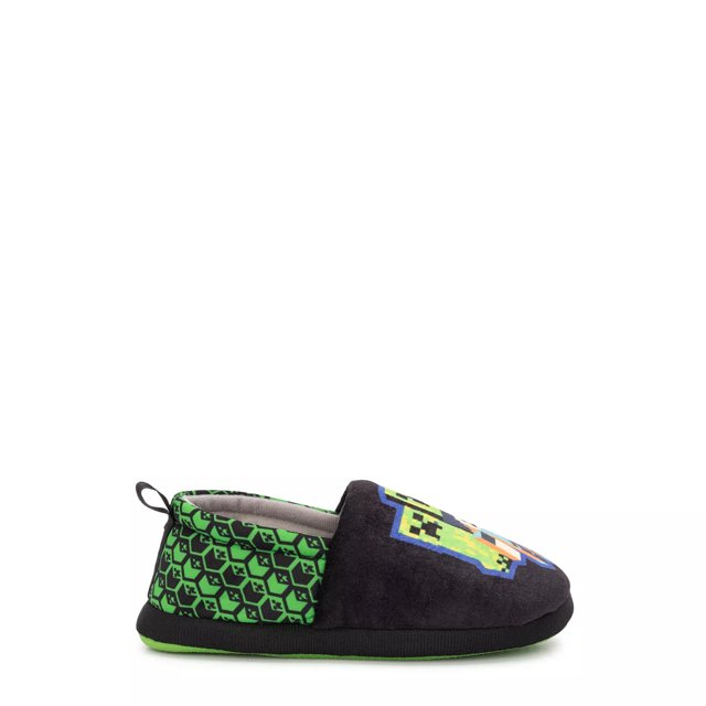Kids minecraft slippers sale