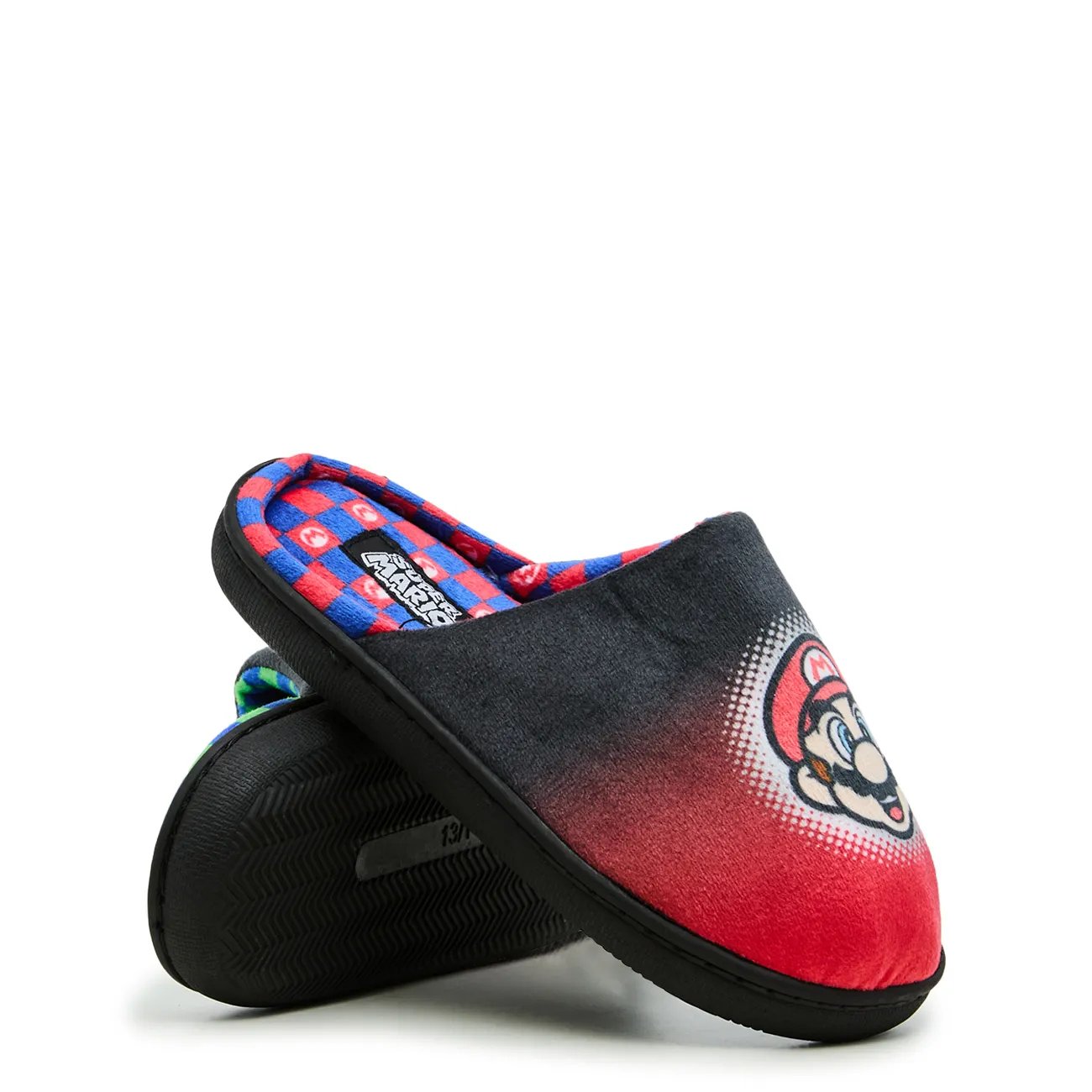 Youth Boys' Mario & Luigi Scuff Slipper