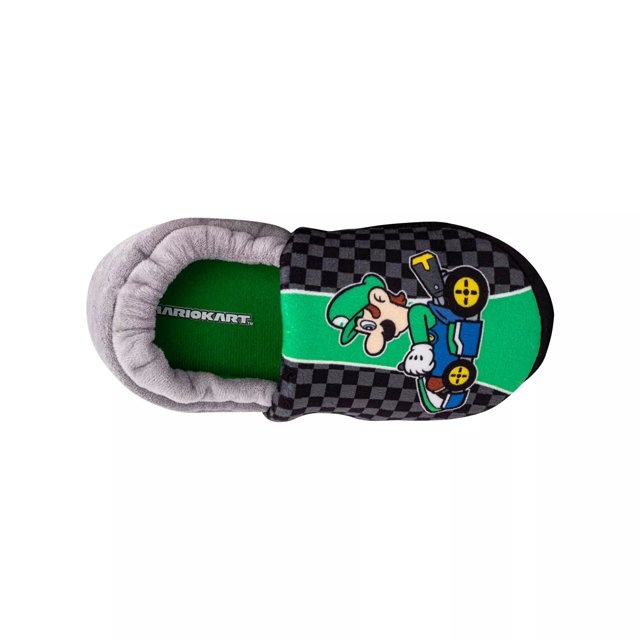 Super Mario Kids Cozy Mario and Luigi Slipper The Shoe Company