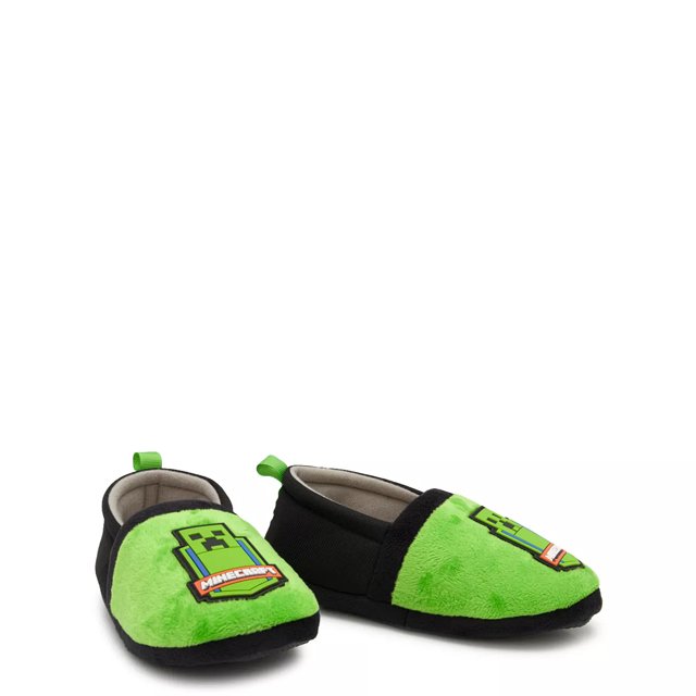 Boys minecraft slippers discount