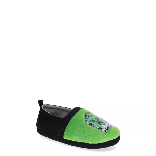 Boys minecraft slippers sale
