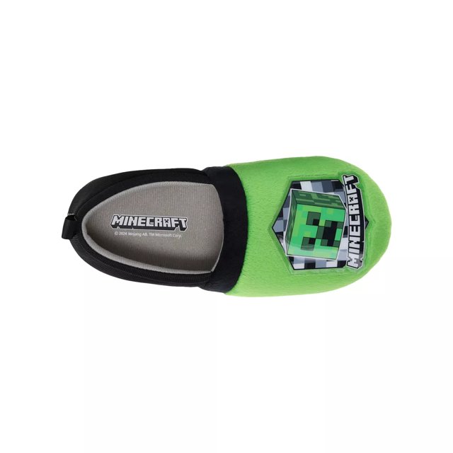 Kids minecraft slippers sale