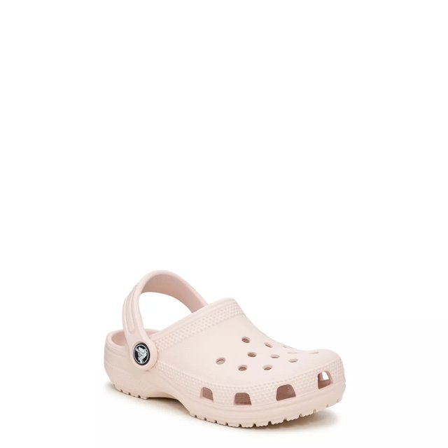 Womens Pale Pink Crocs Classic Clog Sandals