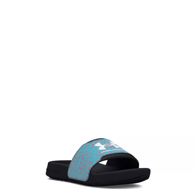 Under Armour Youth Girls Ignite Select Printed Slide Sandal The Shoe Company