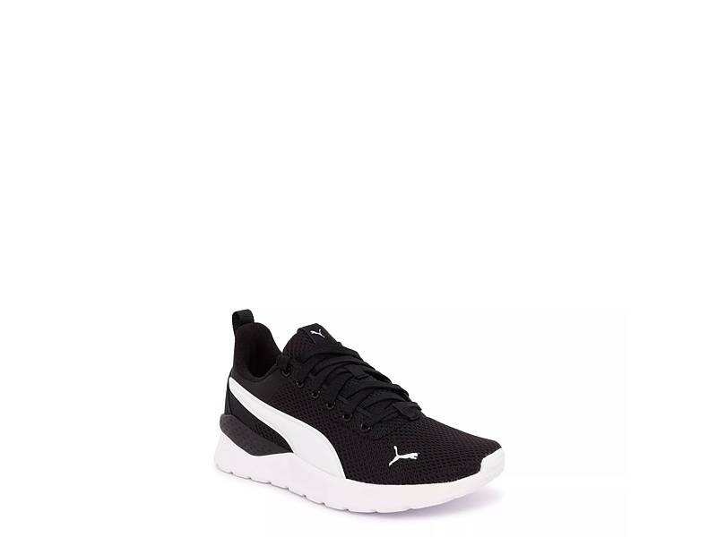 Boys black puma clearance trainers