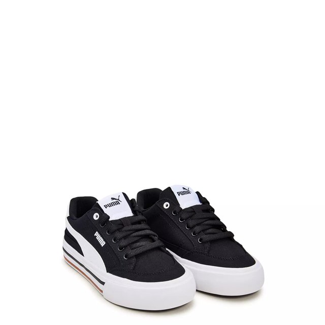 Puma boy's smash v2 vulc cv sneakers top