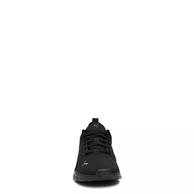 Black puma youth shoes shop