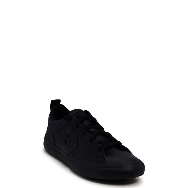 Official Converse Store Pro Blaze Strap Leather in Black Black Black