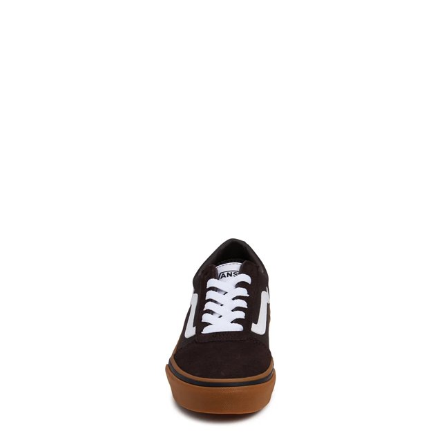 Vans Boys Ward Sneaker in Turkish Coffee Suede Size 3 Medium