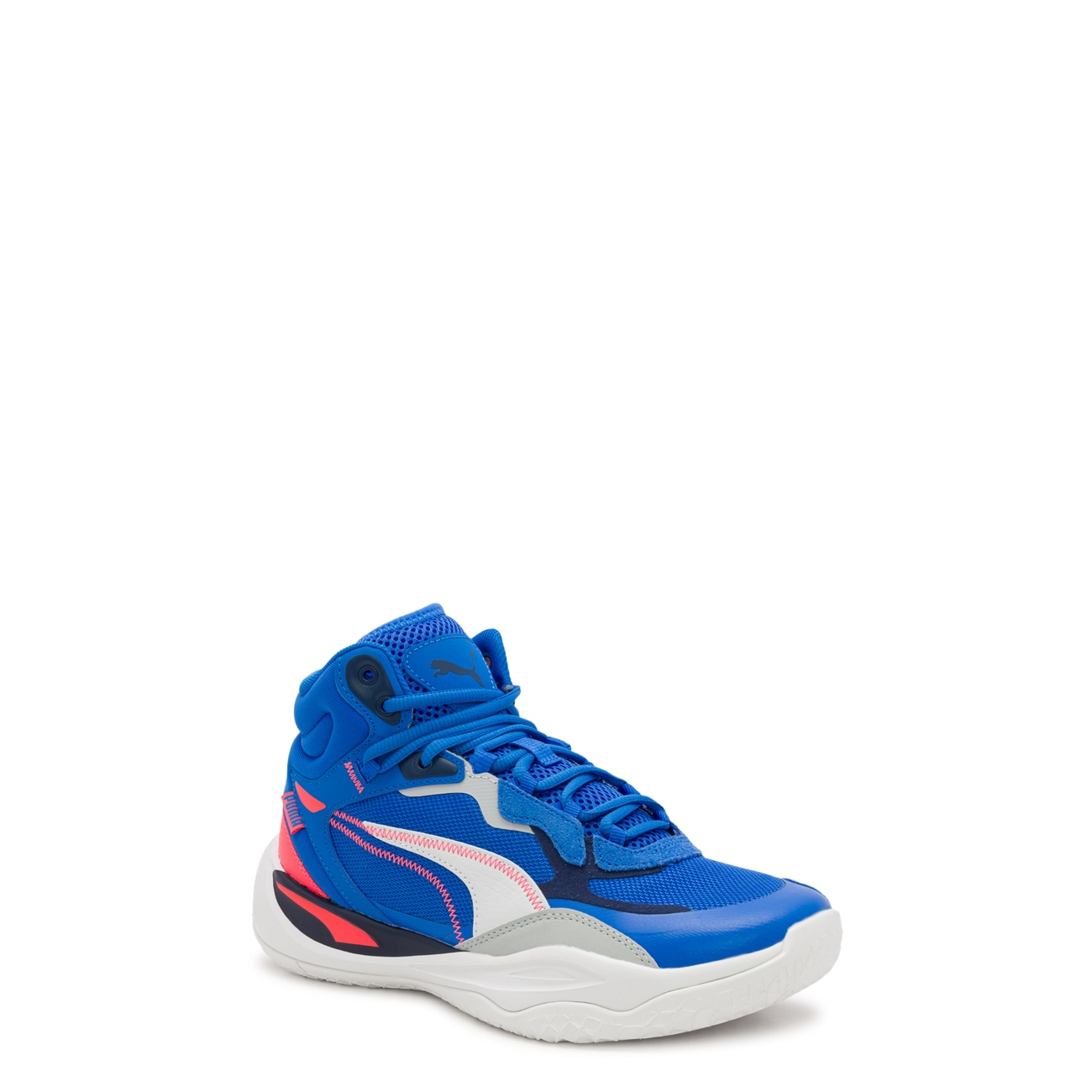 Youth Boys' Playmaker Pro Mid Basketball Sneaker