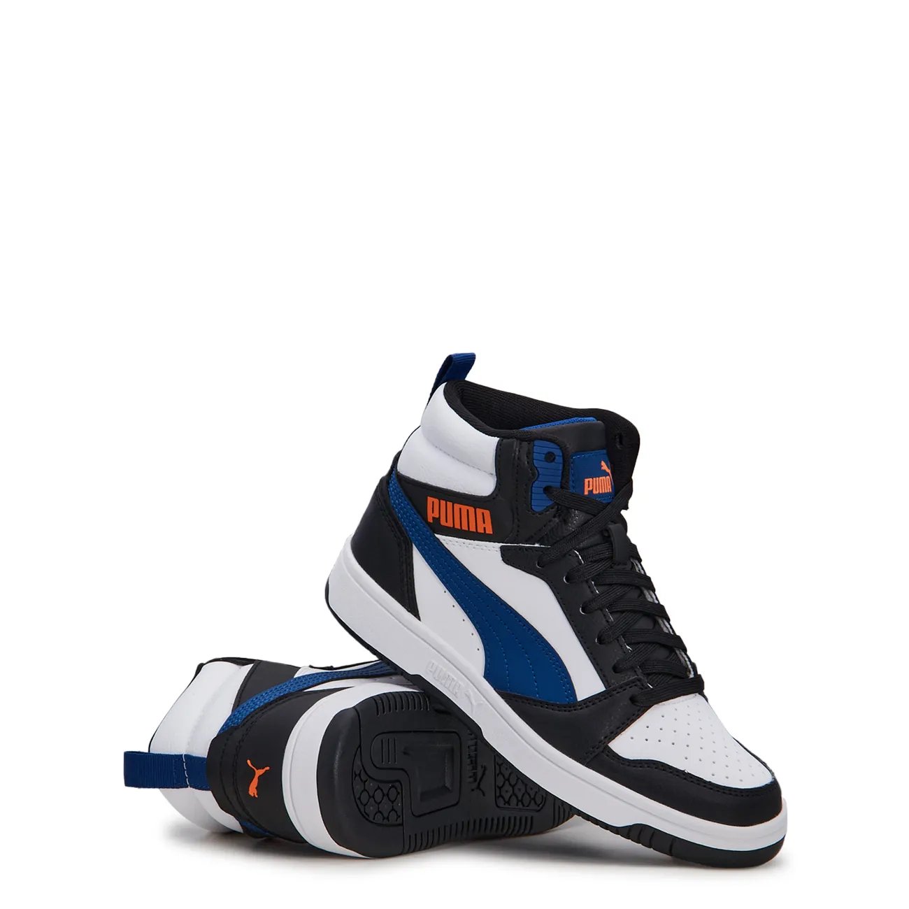 Youth Boys' Rebound V6 Mid Basketball Sneaker