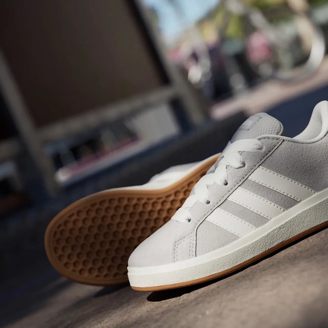 adidas Youth Boys' Grand Court 00s K Sneaker | The Shoe Co.