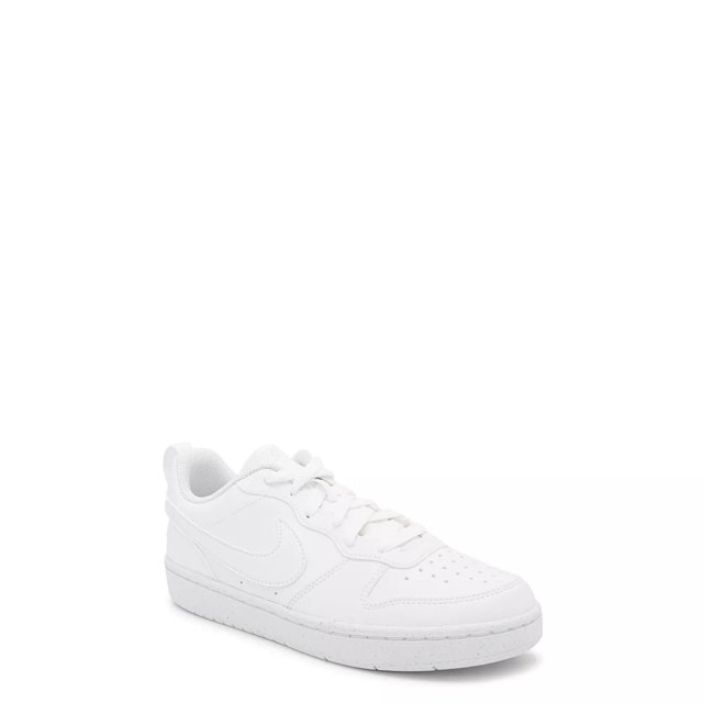 Nike court borough low black and white sale