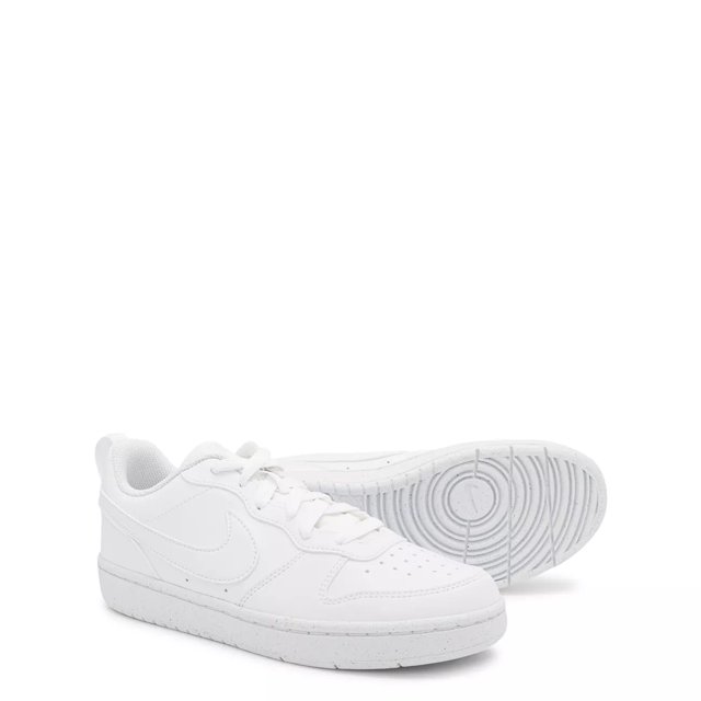 Nike Court Borough Low Recraft GS White White White
