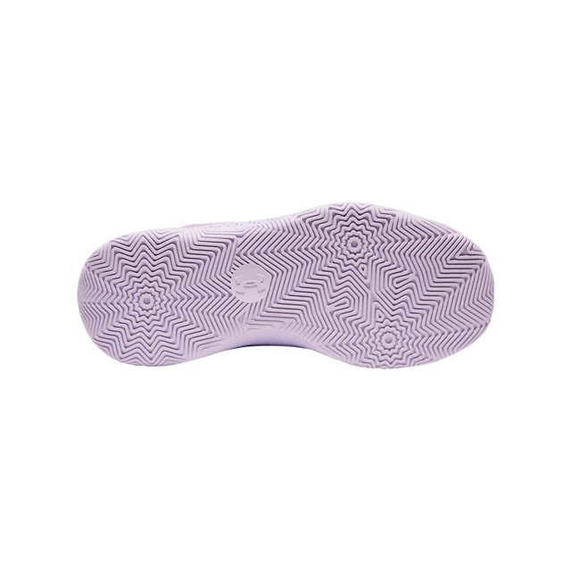 Under Armour Girls Curry 3Z7 Basketball Shoe in Salt Purple Purple White Size 7 Medium