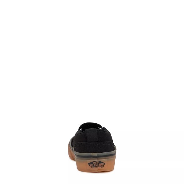 Boys all top black vans