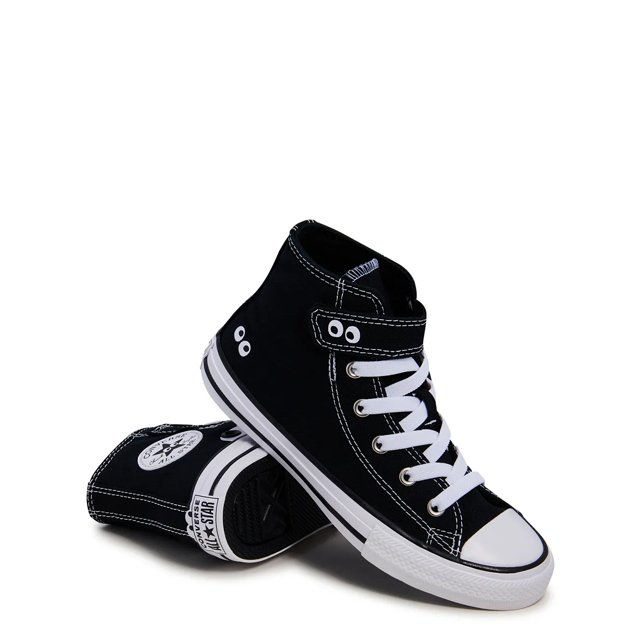 Kids Chuck Taylor All Star 1V Sketch Pack Sneaker Black White Black
