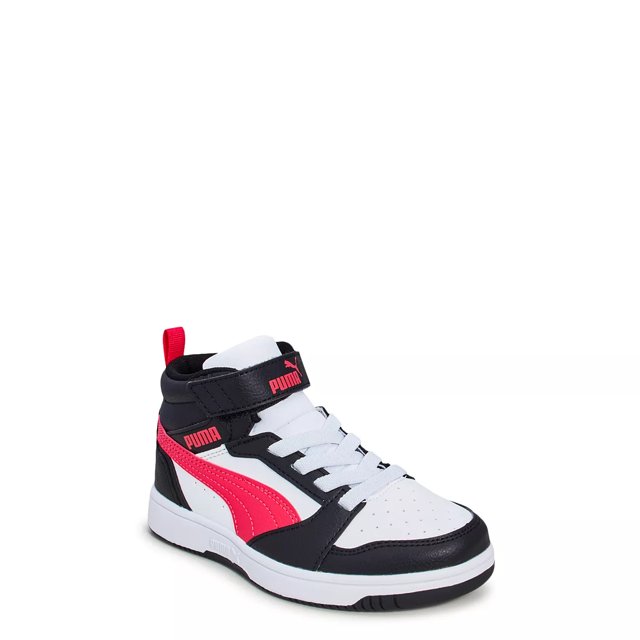 Puma Youth Boys Rebound V6 Mid AC Basketball Shoe The Shoe Company
