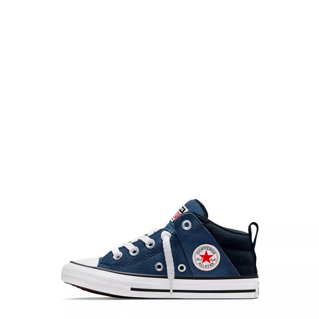 Navy blue converse youth hotsell