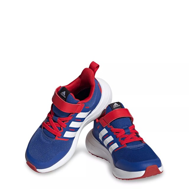 Adidas Youth Boys' Marvel Fortarun 2.0 Spider-Man Cloudfoam EL Running Shoe  | The Shoe Company