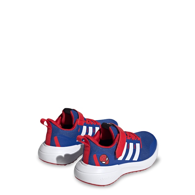 Adidas Youth Boys\' EL Running Shoe Spider-Man 2.0 The Cloudfoam | Company Marvel Shoe Fortarun