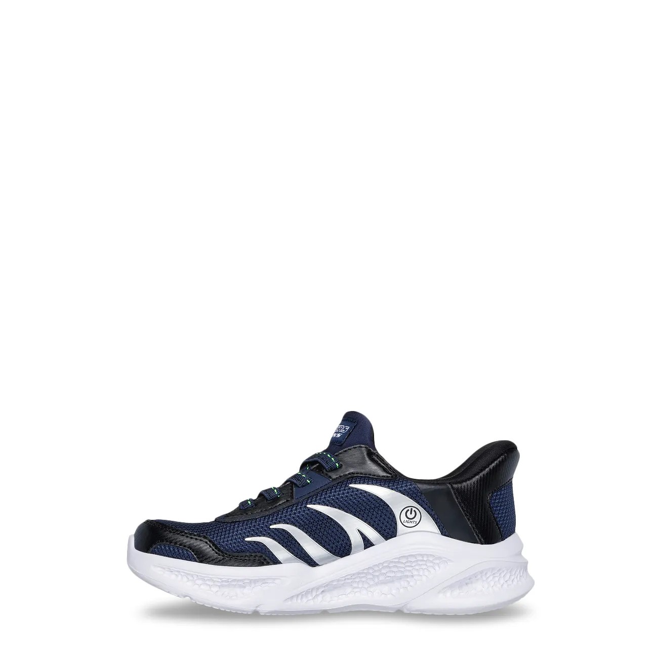 Youth Boys' Hands Free Slip-ins: Meteor-Lights - Brisk-Beams Running Shoe