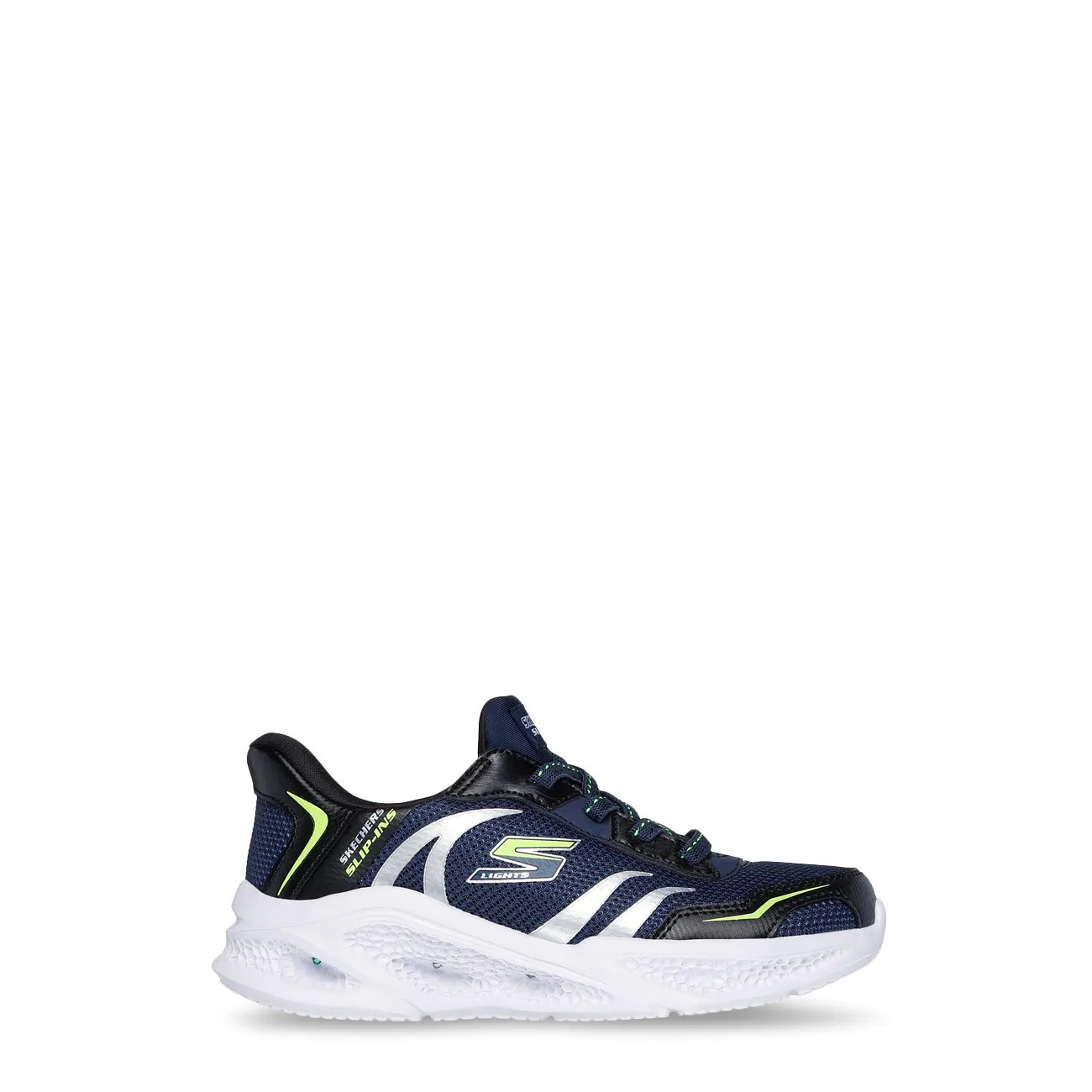 Youth Boys' Hands Free Slip-ins: Meteor-Lights - Brisk-Beams Running Shoe