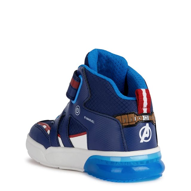 Geox Youth Boys' Marvel Captain America Sneaker