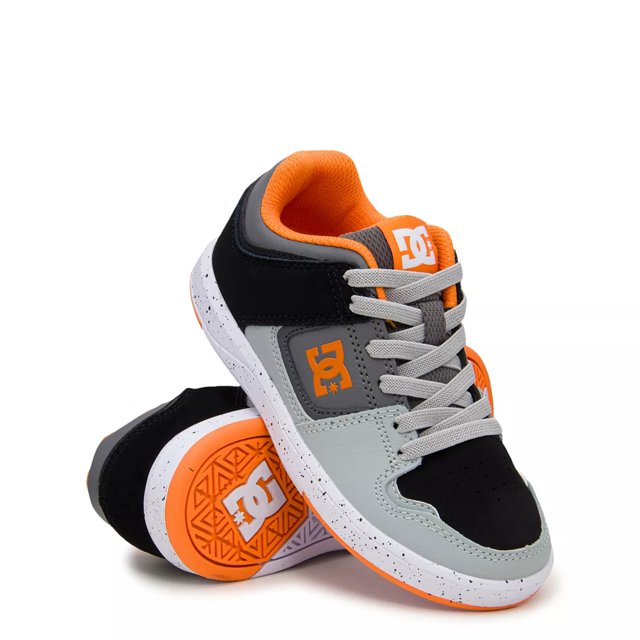 Orange dc shoes sales