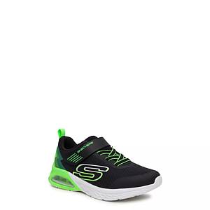 SKECHERS SHOES BOYS 7.5 NEW LIGHT UP BLCK HIGH TOP SNEAKERS