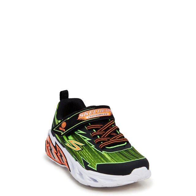 Skechers Youth Boys Light Storm 2.0 Bolt Brights Running Shoe The Shoe Company