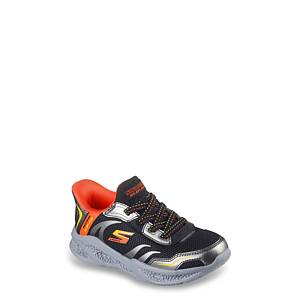 Skechers Youth Boys' S-Lights Flex-Glow Bolt Running Shoe