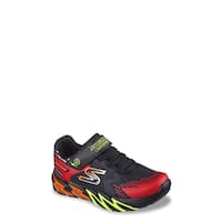 Skechers Youth Boys' S Lights Flex-Glow Bolt Running Shoe | The Shoe Company
