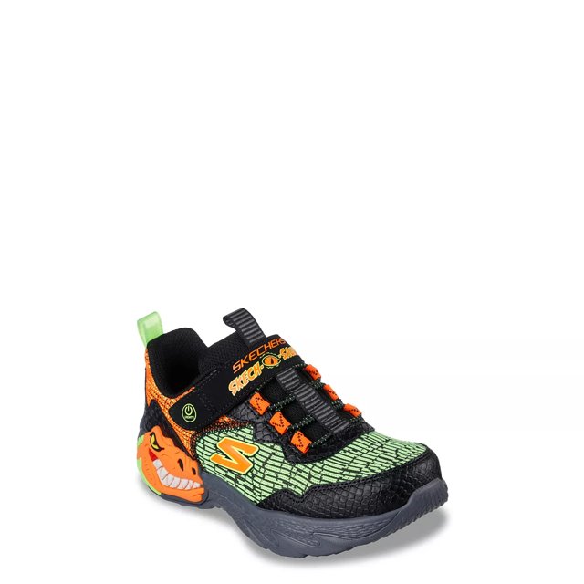 Skechers Youth Boys' Skech-O-Saurus Dino-Lights Running Shoe | The