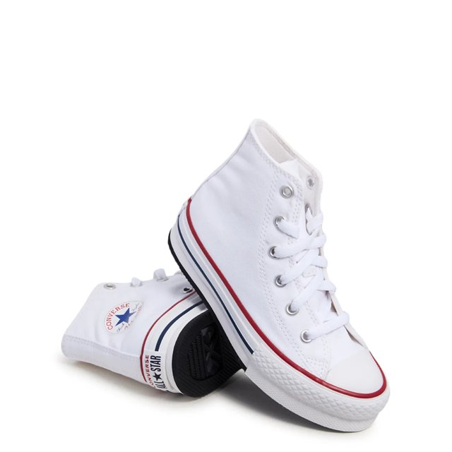 Girls converse high top sneakers top