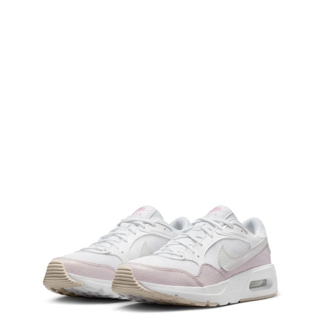 Girls white nike air max shop