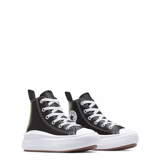Girls high top converse black shop