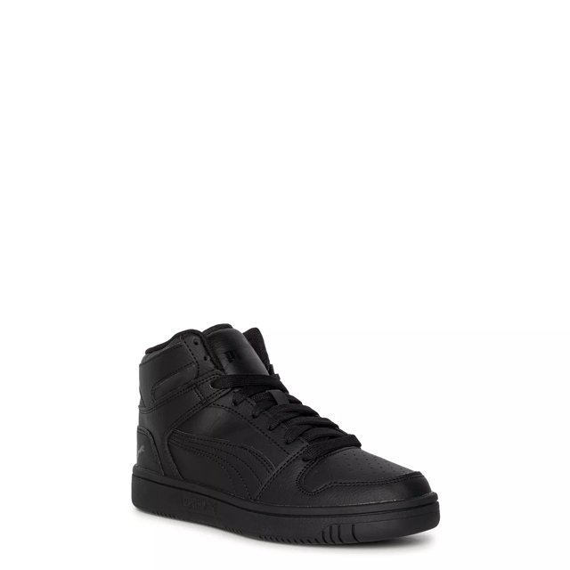 Girls black puma shoes on sale