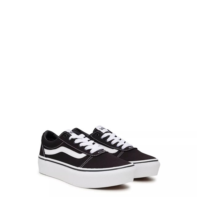Black vans on girls shop