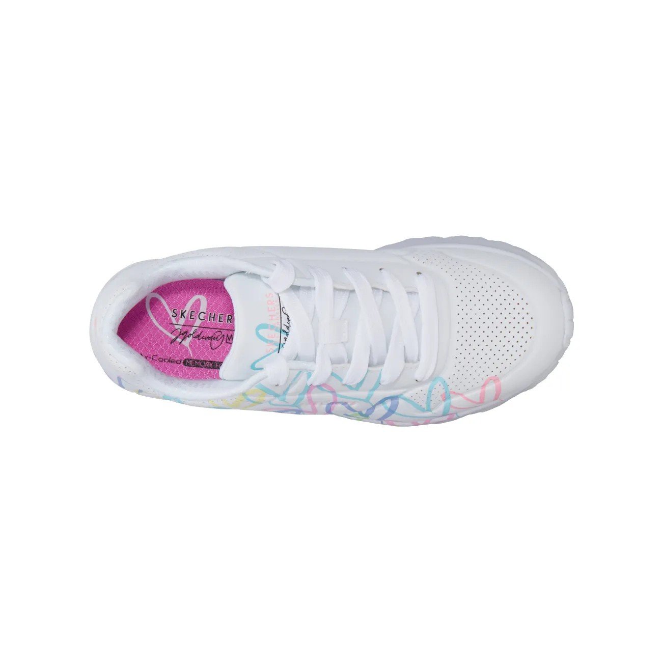 Youth Girls' Jgoldcrown Uno Lite Spread the Love Sneaker