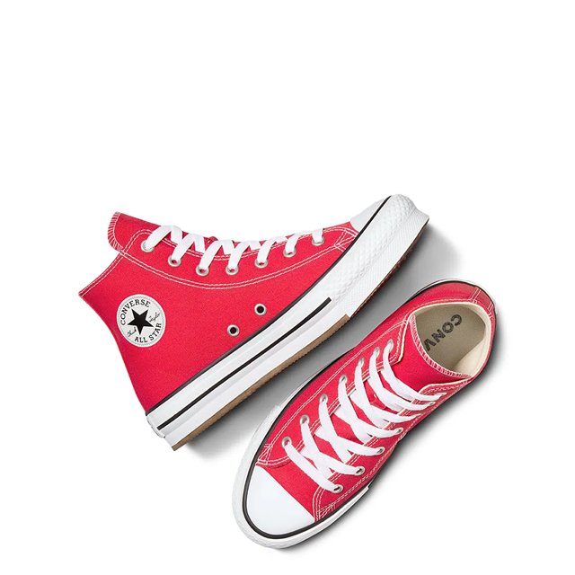 Girls red high tops discount