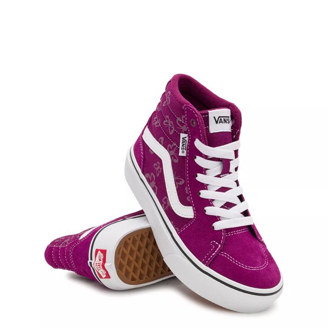 Purple girls vans sales