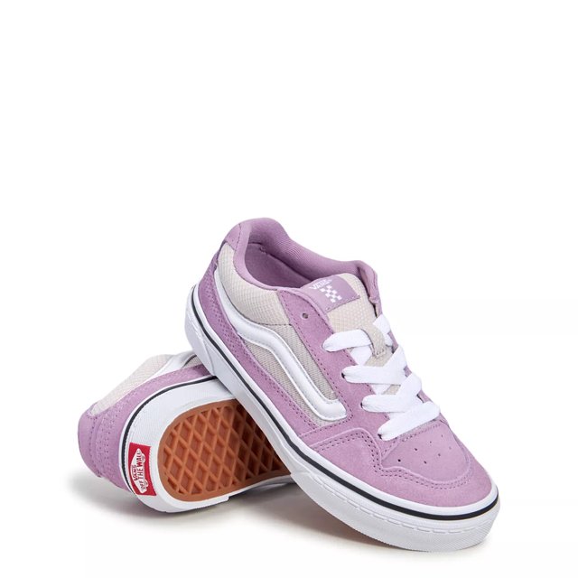 Vans Girls Caldrone Sneaker in Lavender Mist Suede Size 5 Medium